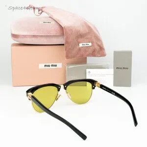 Miu Miu | Accessories | Miu Miu Women Sunglasses Black Olive 